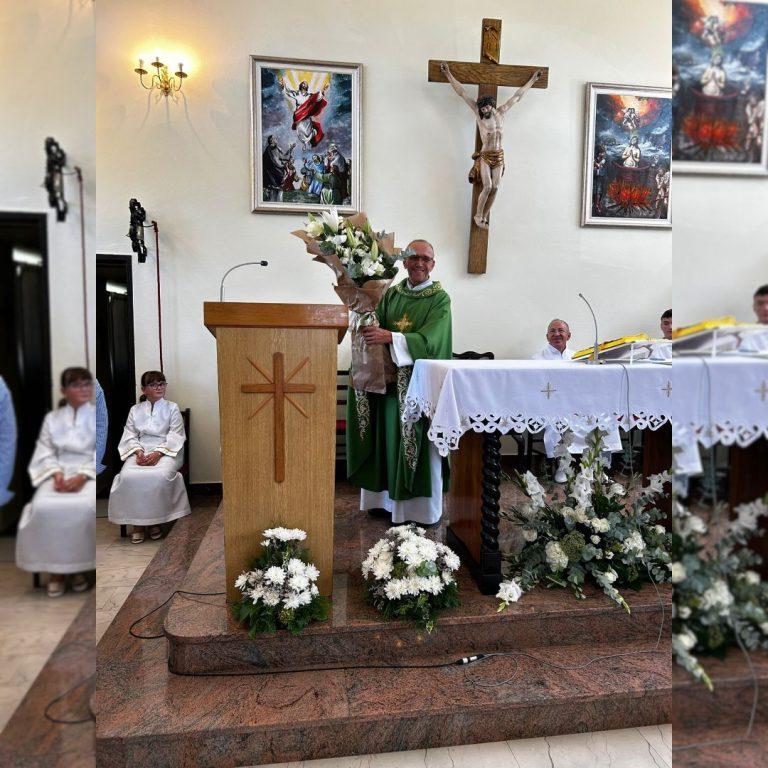 Uvođenje novog župnika vlč. Dražena Radigovića u službu župnika župe